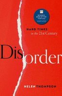 Cover van Disorder: Hard Times in the 21st Century